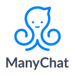 Manychat logo Manychat chat bot development service